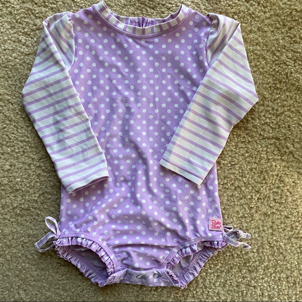 2T Ruffle Butts Swimsuit Long Sleeve